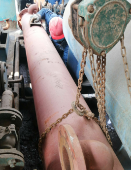 冠航牌手拉葫蘆在檢修管道中的應用